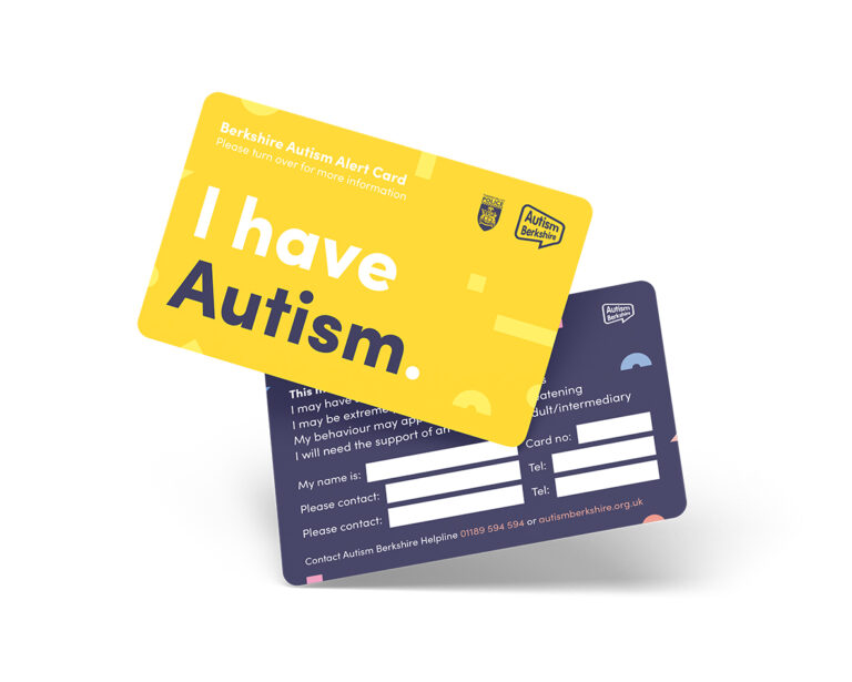 Berkshire Autism Alert Card Autism Berkshire